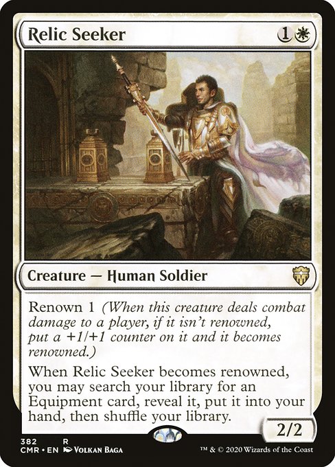 Relic Seeker - Commander Legends Rare Card