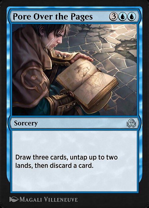 Pore Over the Pages - Shadows over Innistrad Remastered Uncommon Card