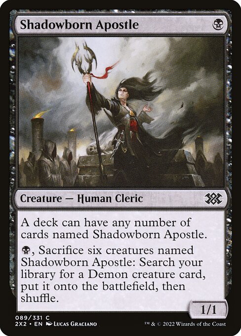 Shadowborn Apostle - Double Masters 2022 Common Card