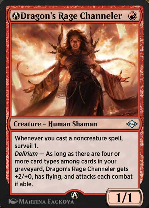 A-Dragon's Rage Channeler - Modern Horizons 2 Uncommon Card