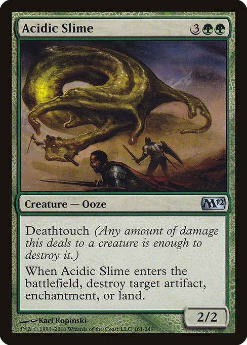 Acidic Slime - Magic 2012 Uncommon Card