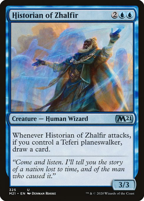 Historian of Zhalfir - Core Set 2021 Uncommon Card