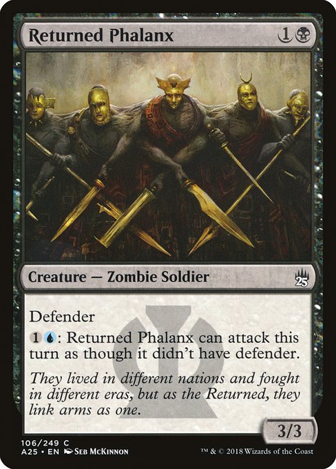 Returned Phalanx - Masters 25 Common Card