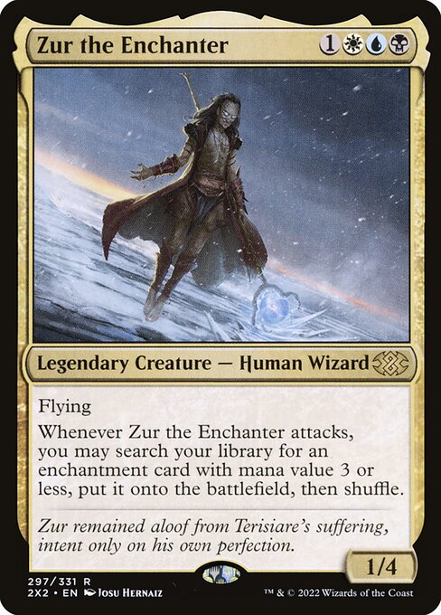 Zur the Enchanter - Double Masters 2022 Rare Card