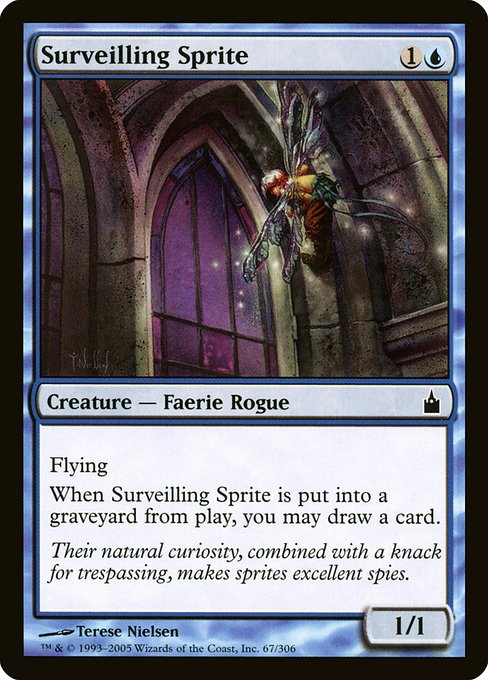 Surveilling Sprite - Ravnica: City of Guilds Common Card