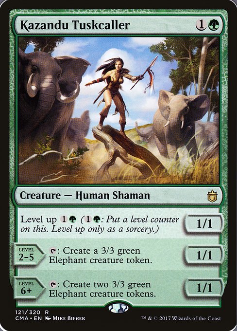 Kazandu Tuskcaller - Commander Anthology Rare Card