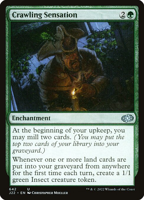 Crawling Sensation - Jumpstart 2022 Uncommon Card