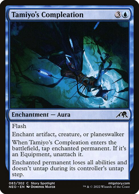 Tamiyo's Compleation - Kamigawa: Neon Dynasty Common Card
