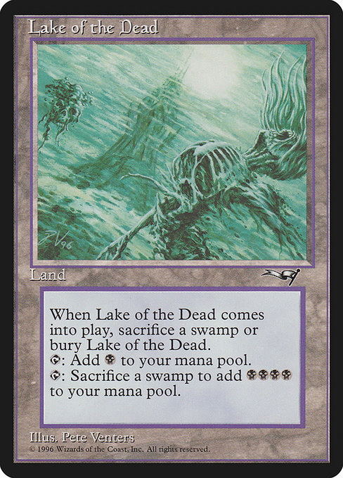 Lake of the Dead - Alliances Rare Card