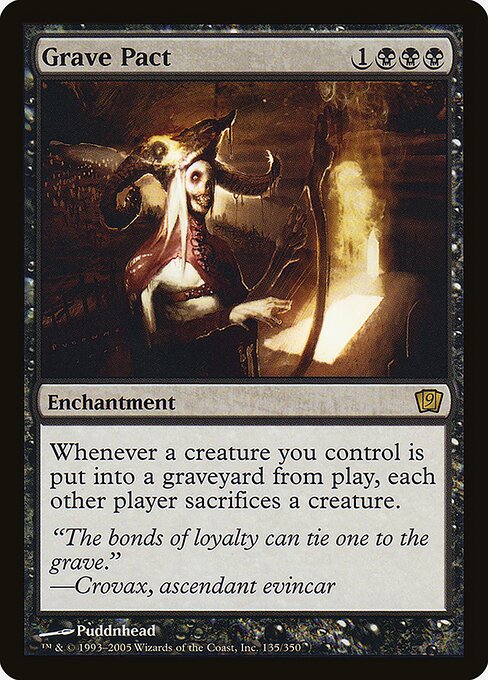 Grave Pact - Ninth Edition Rare Card