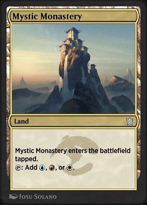 Mystic Monastery - Khans of Tarkir Uncommon Card