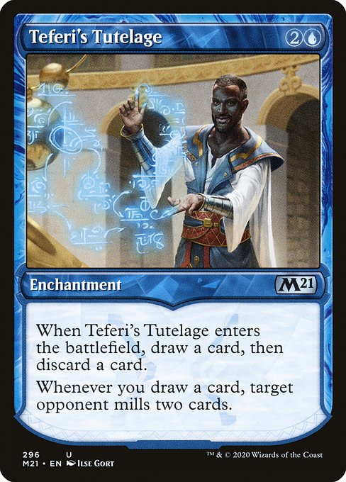 Teferi's Tutelage - Core Set 2021 Uncommon Card