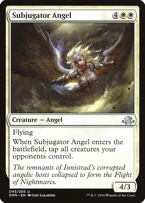 Subjugator Angel - Eldritch Moon Uncommon Card