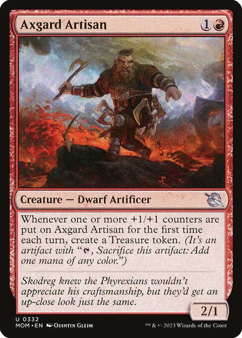 Axgard Artisan - March of the Machine Uncommon Card