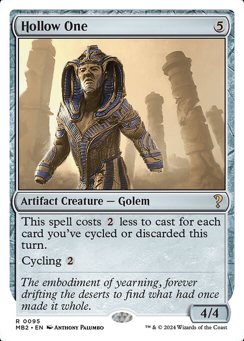 Hollow One - Mystery Booster 2 Rare Card