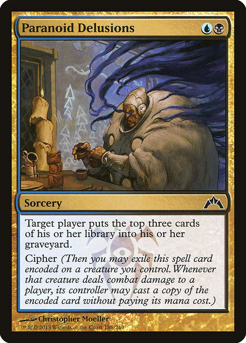 Paranoid Delusions - Gatecrash Common Card