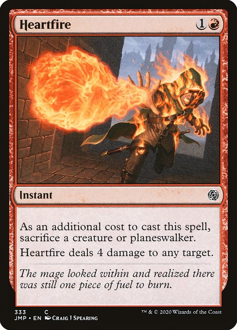 Heartfire - Jumpstart Common Card