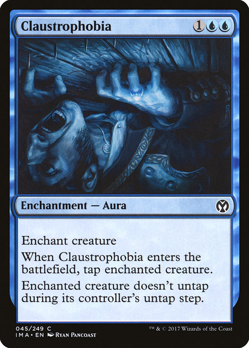 Claustrophobia - Iconic Masters Common Card