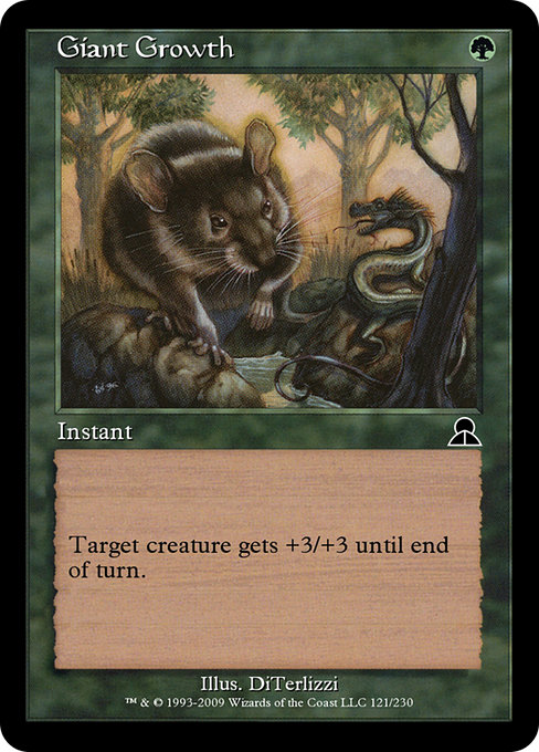 Giant Growth - Masters Edition III Common Card