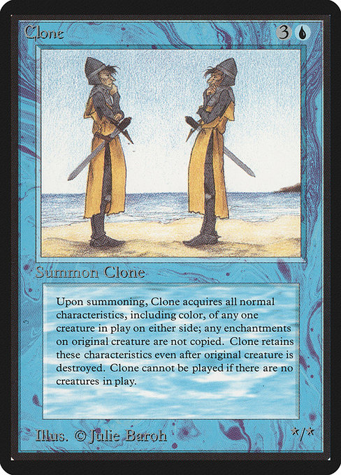 Clone - Limited Edition Beta Uncommon Card
