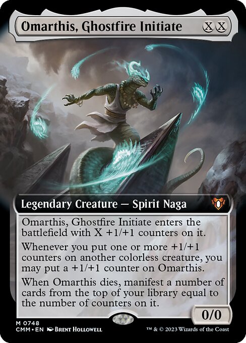 Omarthis, Ghostfire Initiate - Commander Masters Mythic Card