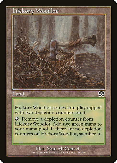 Hickory Woodlot - Mercadian Masques Common Card
