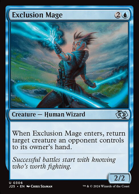 Exclusion Mage - Foundations Jumpstart Uncommon Card