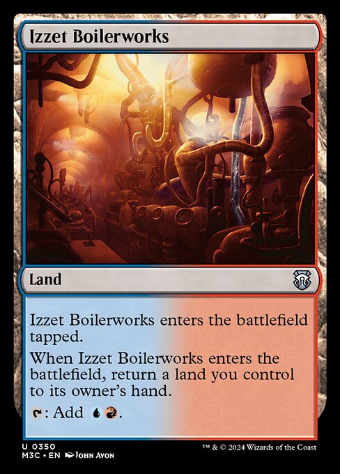 Izzet Boilerworks - Modern Horizons 3 Commander Uncommon Card