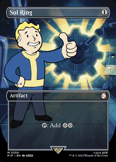 Sol Ring - Fallout Mythic Card