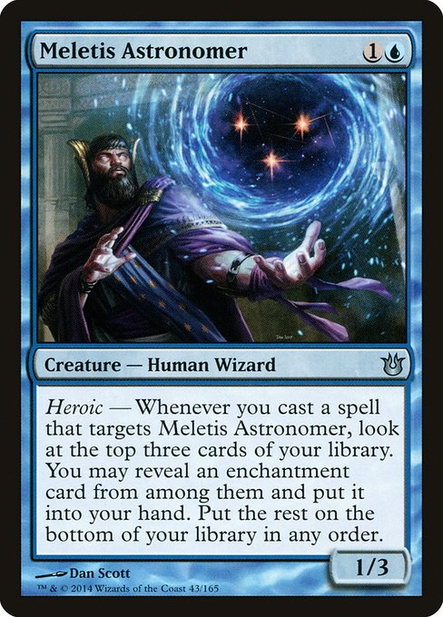 Meletis Astronomer - Born of the Gods Uncommon Card