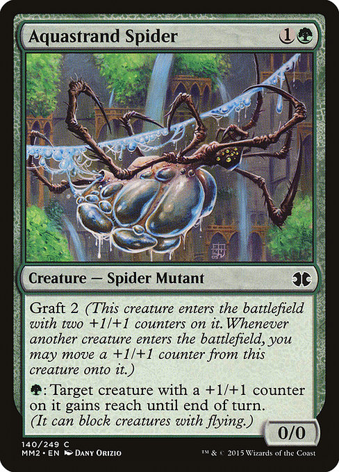 Aquastrand Spider - Modern Masters 2015 Common Card