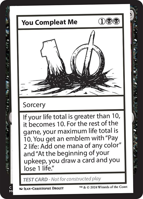 You Compleat Me - Mystery Booster 2 Rare Card