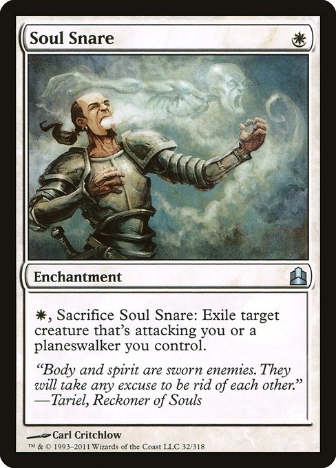 Soul Snare - Commander 2011 Uncommon Card