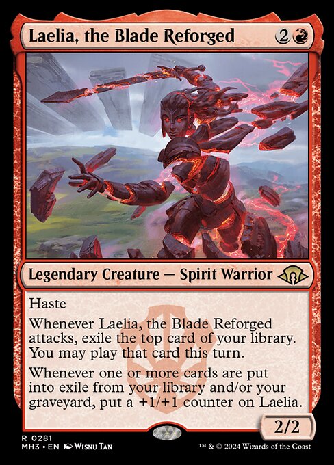 Laelia, the Blade Reforged - Modern Horizons 3 Rare Card