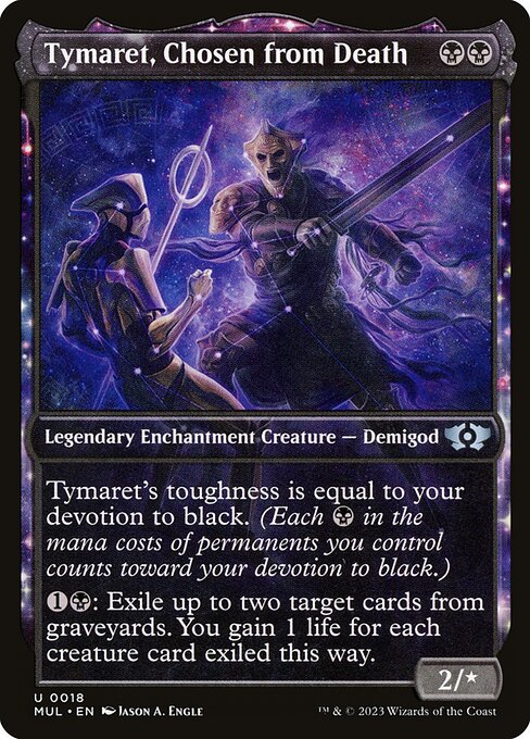 Tymaret, Chosen from Death - Multiverse Legends Uncommon Card