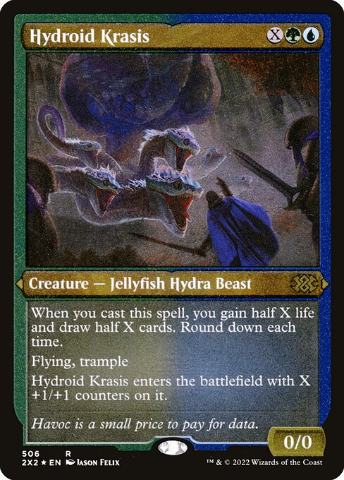 Hydroid Krasis - Double Masters 2022 Rare Card