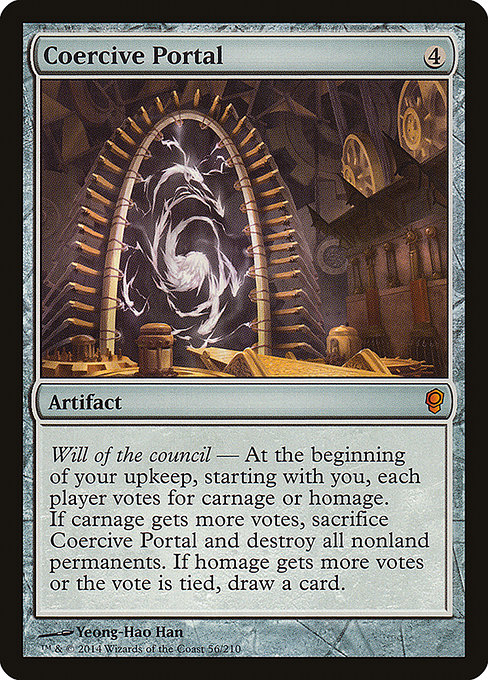 Coercive Portal - Conspiracy Mythic Card