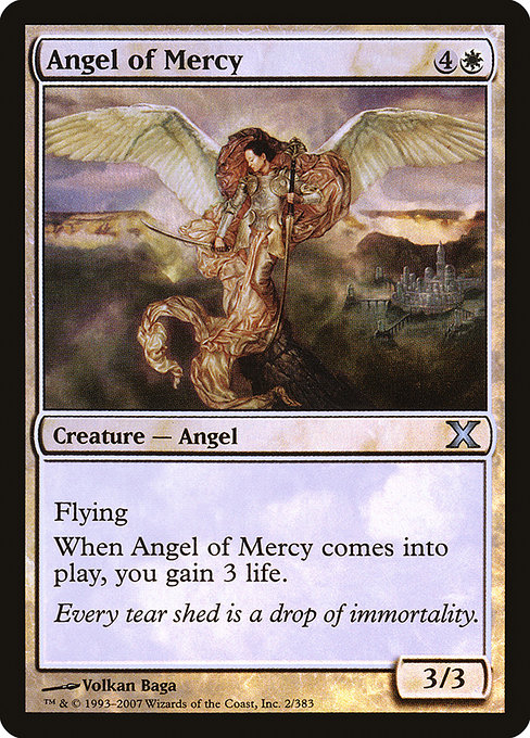Angel of Mercy - Tenth Edition Uncommon Card