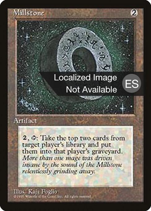 Millstone - Fourth Edition Foreign Black Border Rare Card