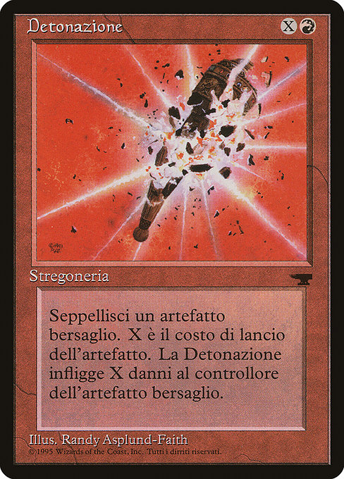 Detonate - Rinascimento Uncommon Card