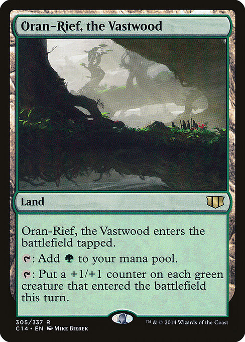 Oran-Rief, the Vastwood - Commander 2014 Rare Card