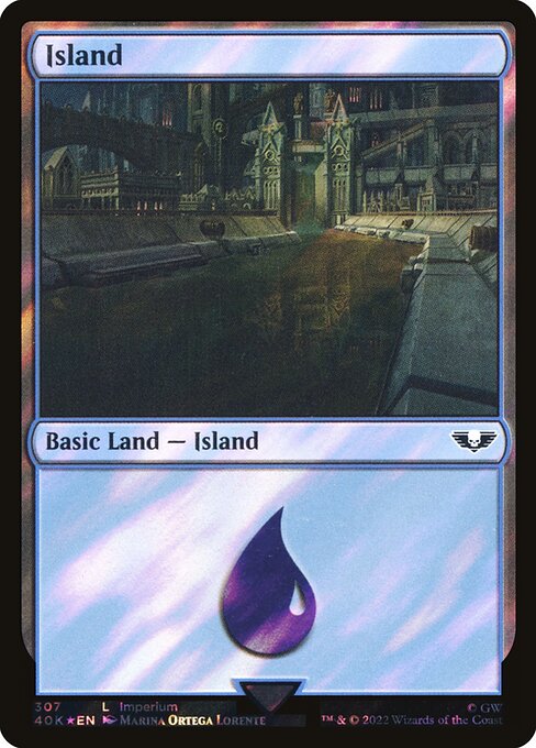 Island - Warhammer 40,000 Commander Common Card