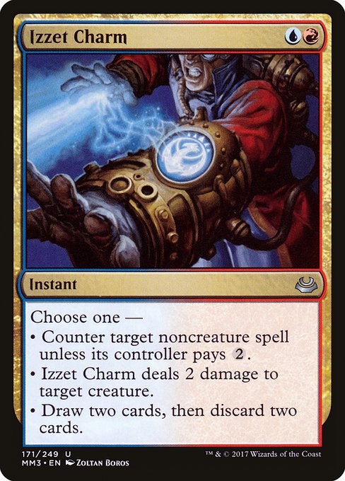 Izzet Charm - Modern Masters 2017 Uncommon Card