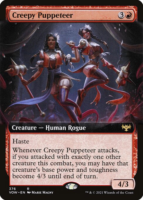 Creepy Puppeteer - Innistrad: Crimson Vow Rare Card
