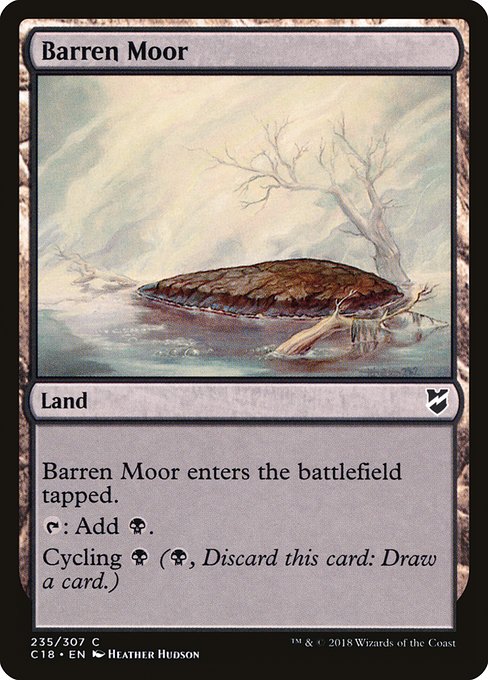 Barren Moor - Commander 2018 Common Card