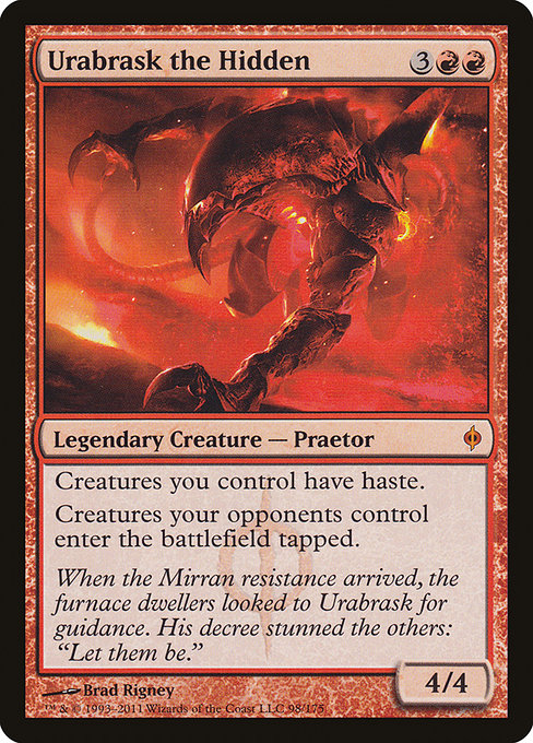 Urabrask the Hidden - New Phyrexia Mythic Card