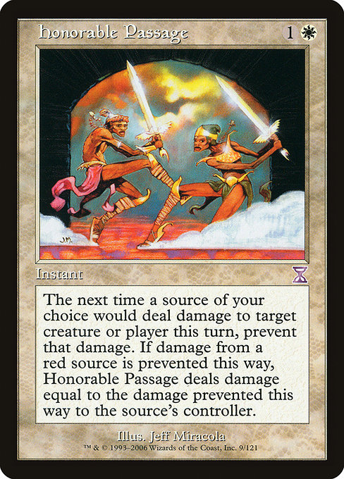 Honorable Passage - Time Spiral Timeshifted Special Card