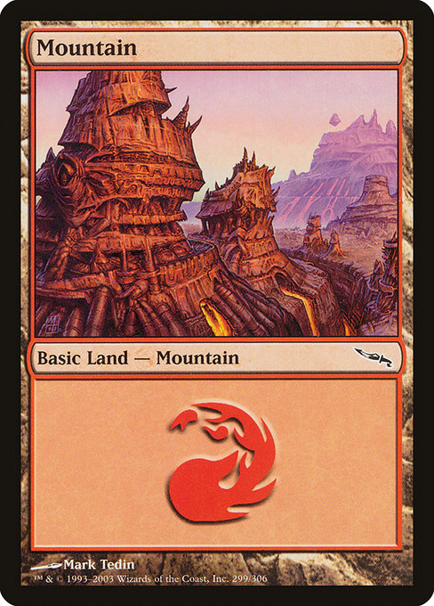 Mountain - Mirrodin Common Card