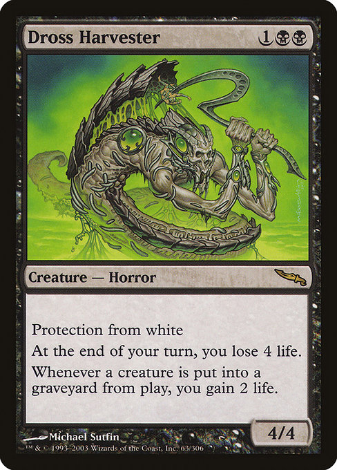 Dross Harvester - Mirrodin Rare Card