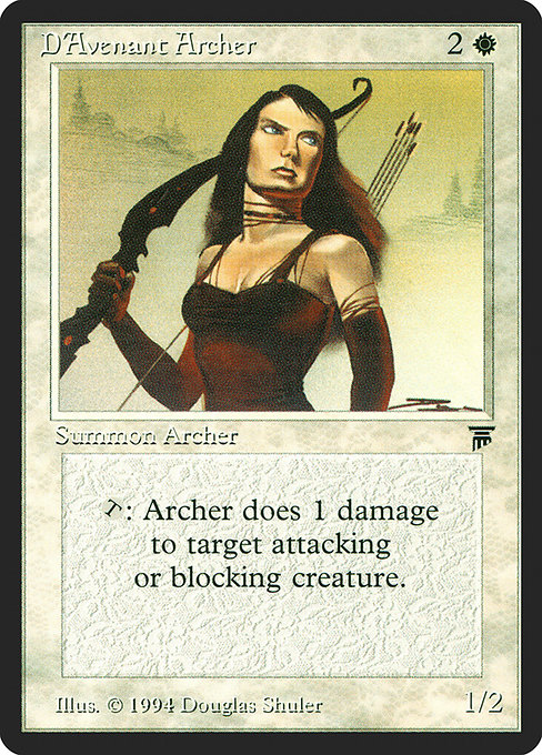 D'Avenant Archer - Legends Common Card
